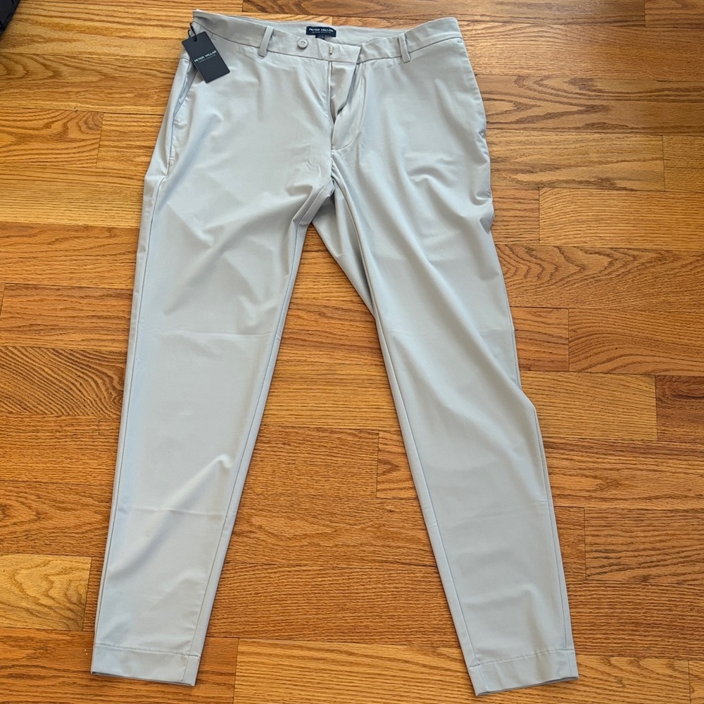 Brand New - Peter Millar Light Gray Stretch Golf Pants
